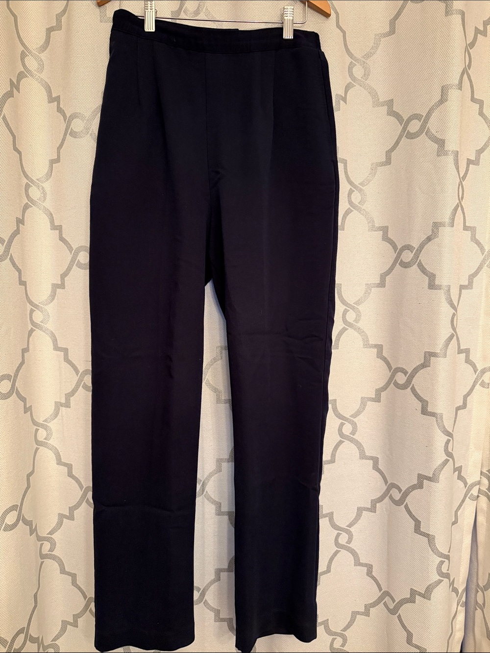 Women's navy  Straight-Leg Pants